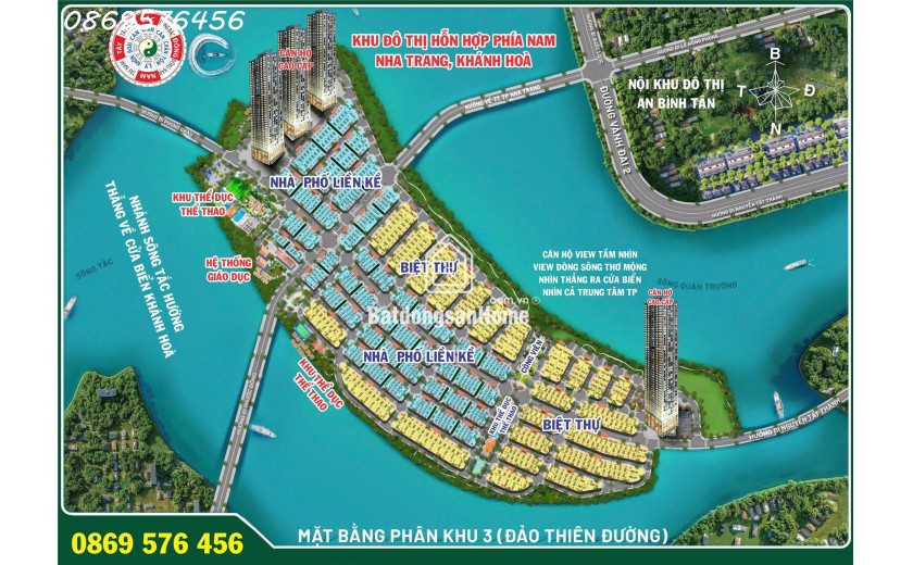 CHÀO BÁN CĂN HỘ CAO CẤP TẠI KHU ĐÔ THỊ HỖN HỢP NHA TRANG